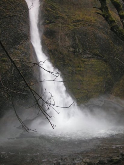 Horsetail Falls after a Month of Rain